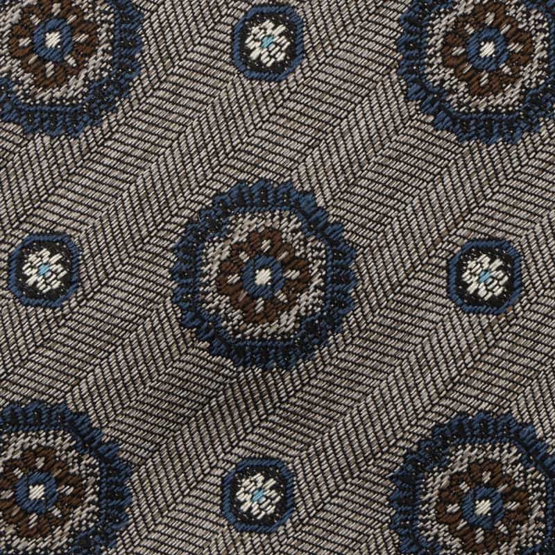 ALTEA ALTEA＜アルテア＞ メダリオン柄タイ GRAY