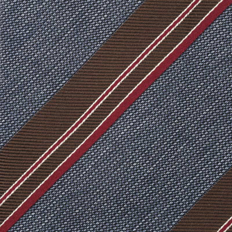 ALTEA ALTEA＜アルテア＞ ストライプ柄タイ BLUE
