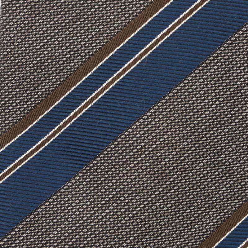 ALTEA ALTEA＜アルテア＞ ストライプ柄タイ GRAY