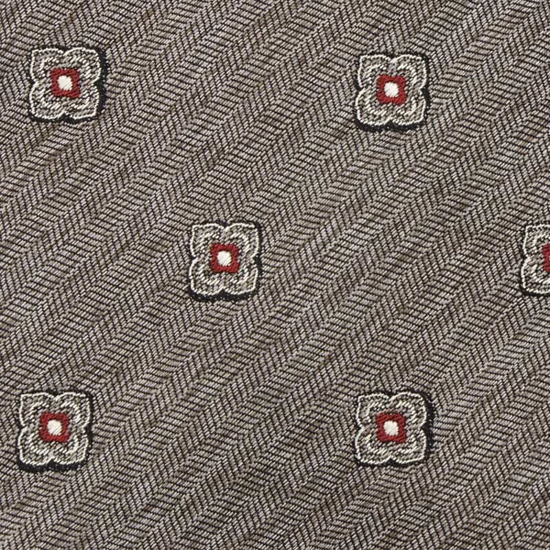 ALTEA ALTEA＜アルテア＞ 花小紋柄タイ GRAY