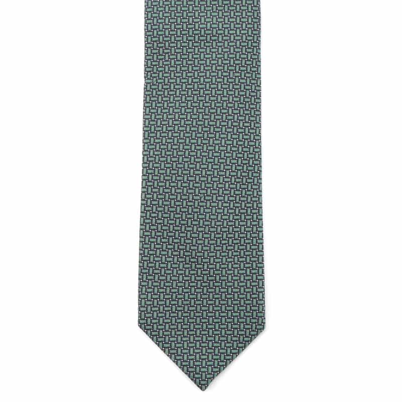 ALTEA ALTEA＜アルテア＞ スクエア柄タイ GREEN