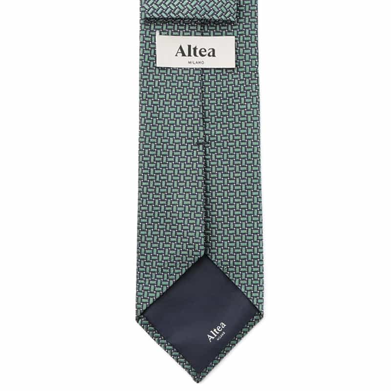 ALTEA ALTEA＜アルテア＞ スクエア柄タイ GREEN
