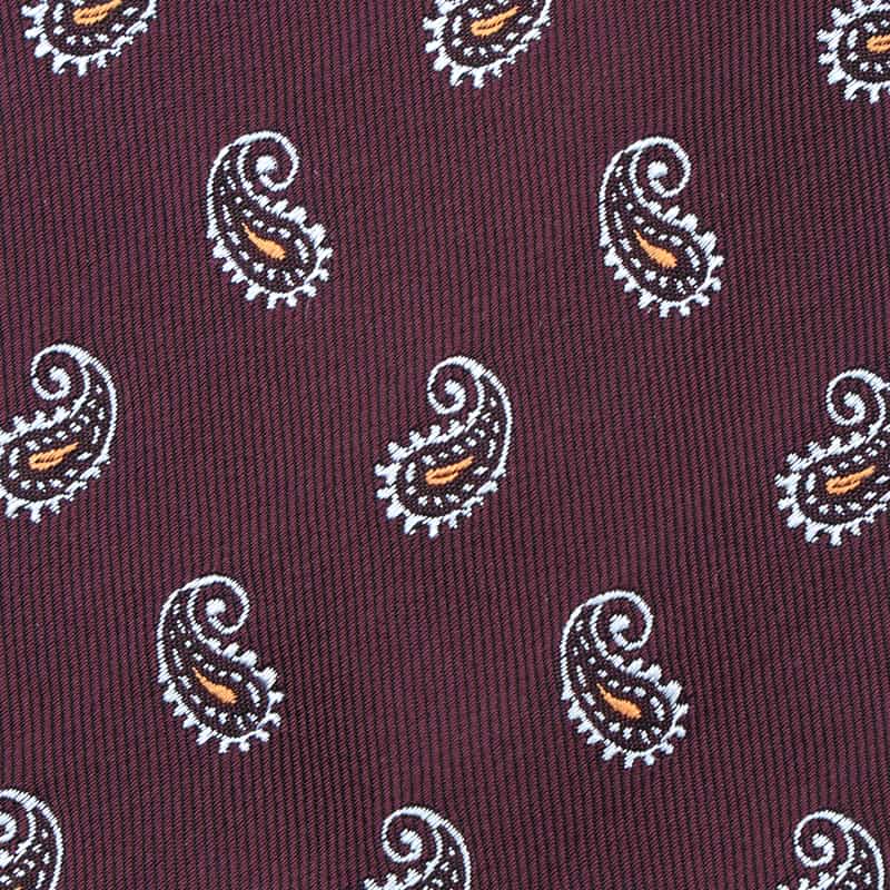 ALTEA ALTEA＜アルテア＞ ペイズリー柄タイ WINE