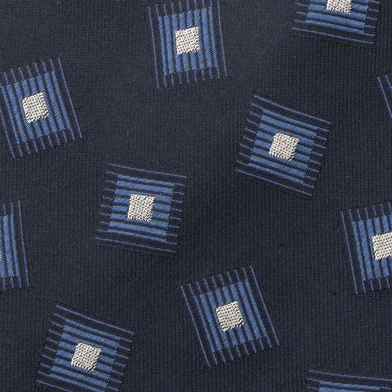 ALTEA ALTEA＜アルテア＞ スクエア柄タイ NAVY