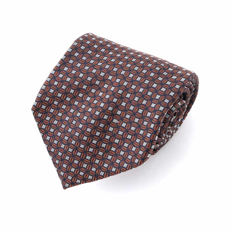 ALTEA ALTEA＜アルテア＞ サークル柄タイ NAVY