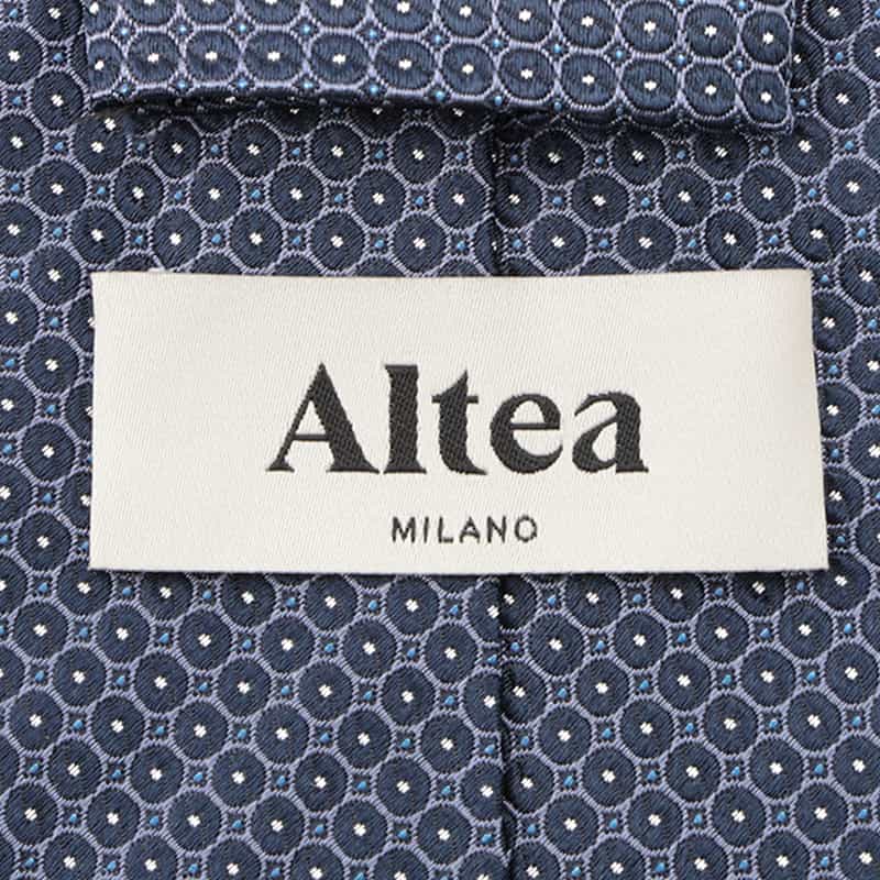 ALTEA ALTEA＜アルテア＞ サークル柄タイ NAVY