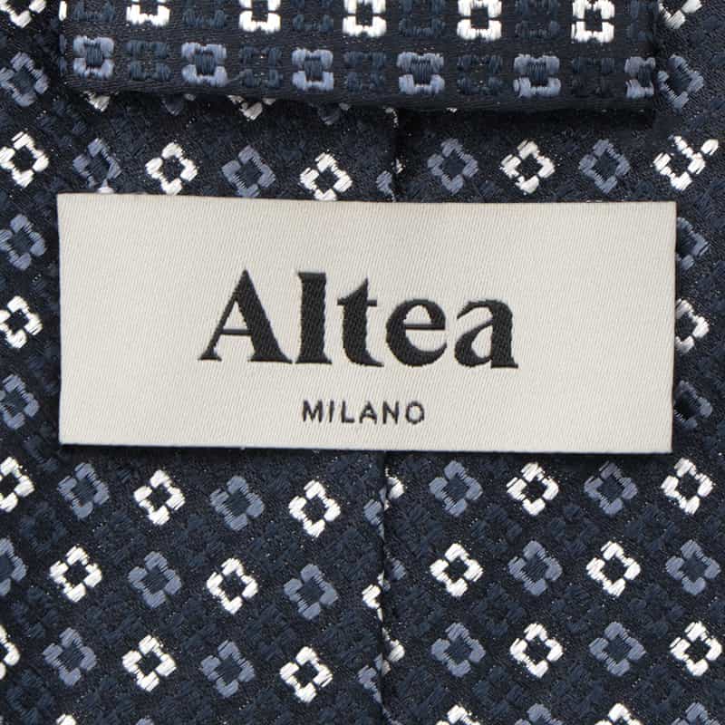 ALTEA ALTEA＜アルテア＞ フラワー柄タイ NAVY