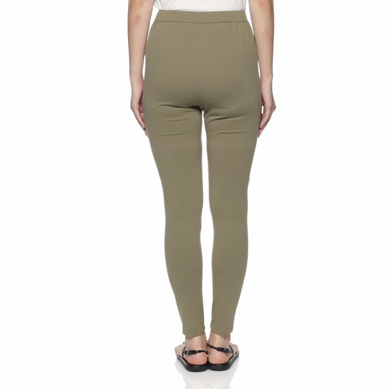 BARNEYS NEW YORK セットアップ ウォッシャブル水陸両用スキニーパンツ KHAKI