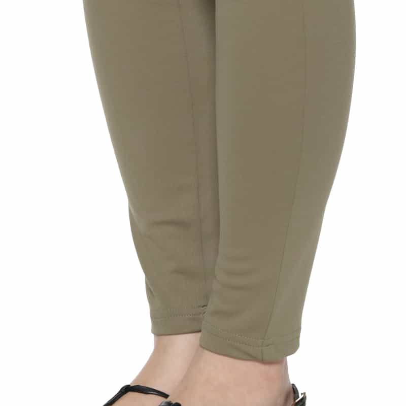 BARNEYS NEW YORK セットアップ ウォッシャブル水陸両用スキニーパンツ KHAKI