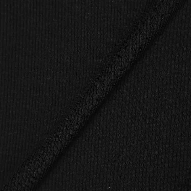 BARNEYS NEW YORK ウォッシャブル ボートネックシアーニットプルオーバー BLACK