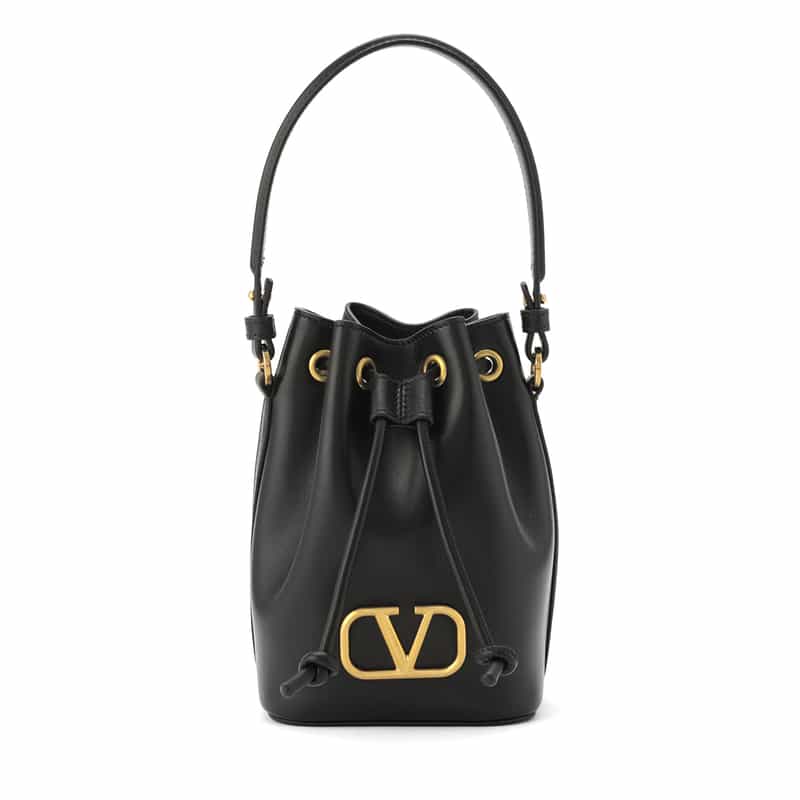 VALENTINO GARAVANI VALENTINO GARAVANI ＜ヴァレンティノ ガラヴァーニ＞ ドローストリングバッグ BLACK