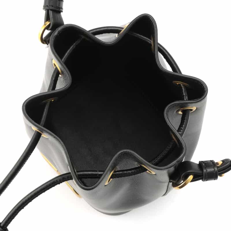 VALENTINO GARAVANI VALENTINO GARAVANI ＜ヴァレンティノ ガラヴァーニ＞ ドローストリングバッグ BLACK