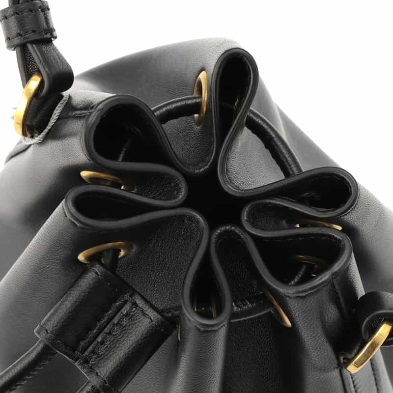 VALENTINO GARAVANI VALENTINO GARAVANI ＜ヴァレンティノ ガラヴァーニ＞ ドローストリングバッグ BLACK