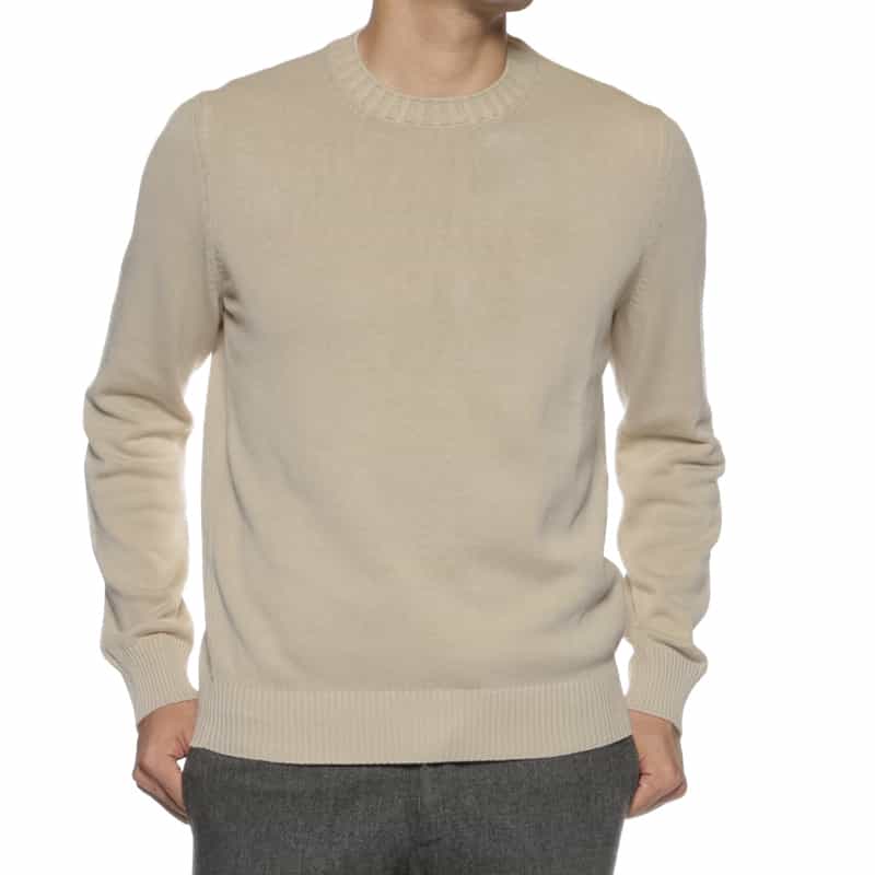 GRANSASSO GRANSASSO＜グランサッソ＞ ニットプルオーバー IVORY