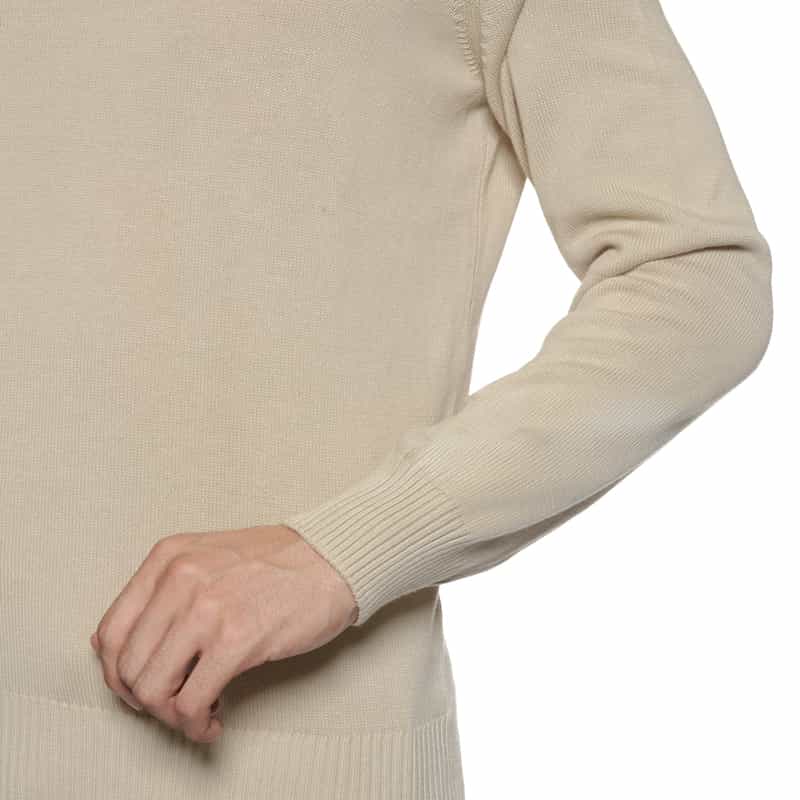 GRANSASSO GRANSASSO＜グランサッソ＞ ニットプルオーバー IVORY