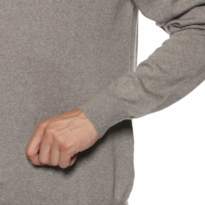 GRANSASSO GRANSASSO＜グランサッソ＞ モックネックニットプルオーバー BEIGE