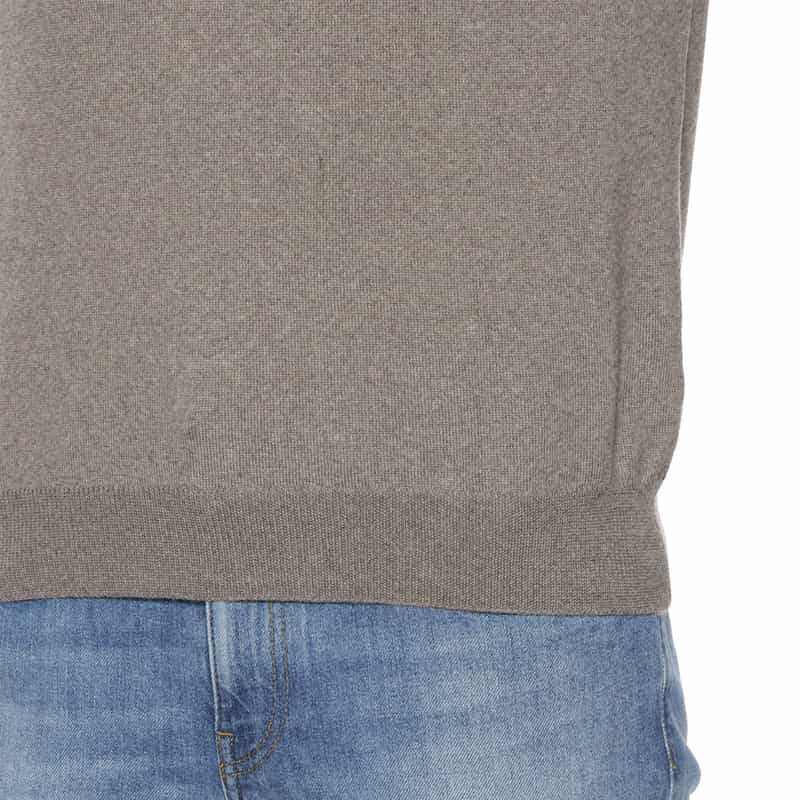 GRANSASSO GRANSASSO＜グランサッソ＞ モックネックニットプルオーバー BEIGE