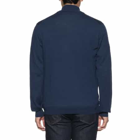 grancy カーディガン S GRANSASSO＜グランサッソ＞ ジップアップニットカーディガン