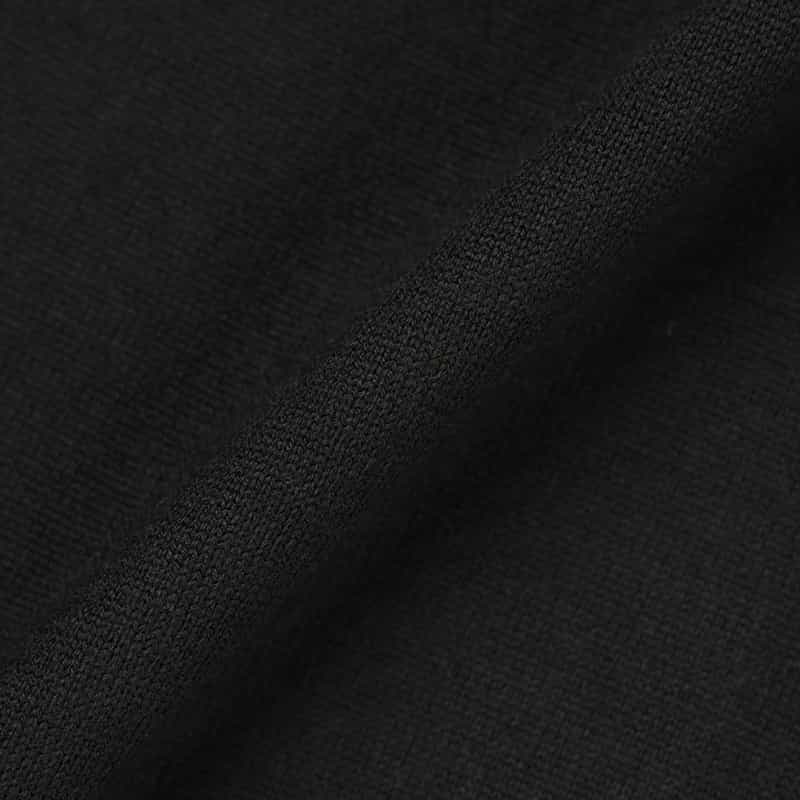 GRANSASSO GRANSASSO＜グランサッソ＞ ジップアップニットカーディガン BLACK