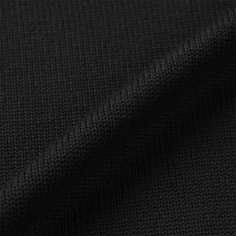 FILIPPO DE LAURENTIIS FILIPPO DE LAURENTIIS＜フィリップ デ ローレンティス＞ ジップアップニットカーディガン BLACK