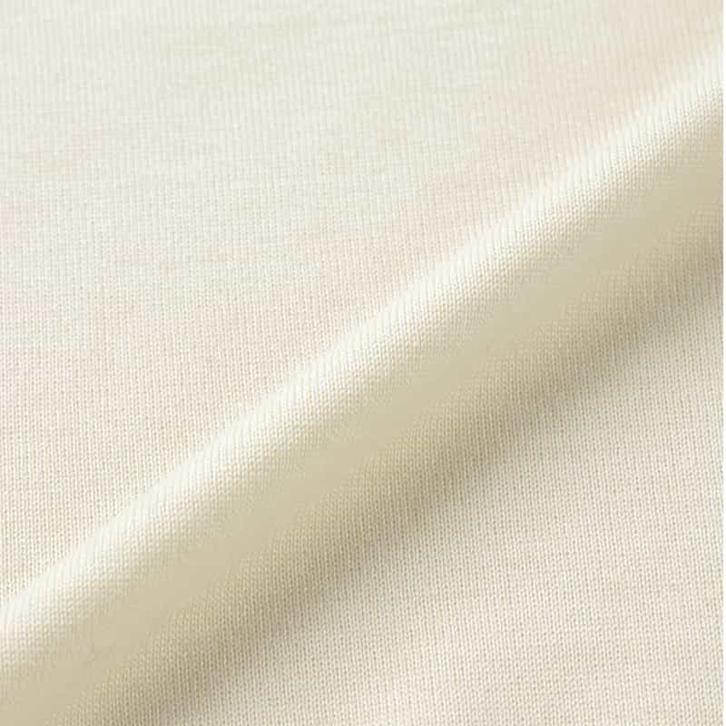 FILIPPO DE LAURENTIIS FILIPPO DE LAURENTIIS＜フィリップ デ ローレンティス＞ クルーネックニットプルオーバー WHITE