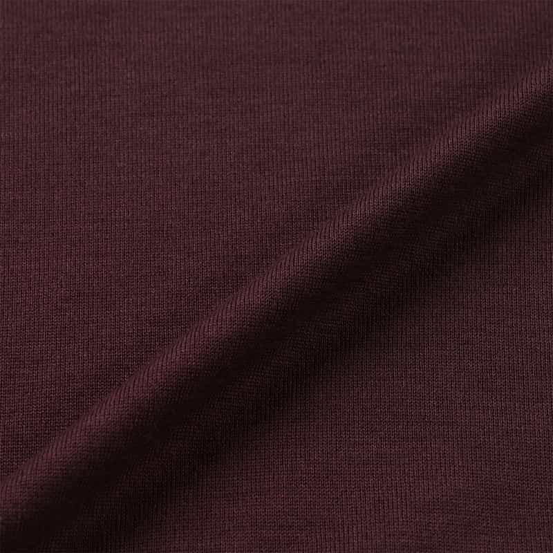 FILIPPO DE LAURENTIIS FILIPPO DE LAURENTIIS＜フィリップ デ ローレンティス＞ モックネックニットプルオーバー WINE