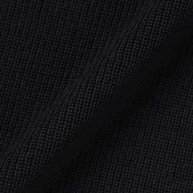 FILIPPO DE LAURENTIIS FILIPPO DE LAURENTIIS＜フィリップ デ ローレンティス＞ ヘンリーネックニットプルオーバー NAVY