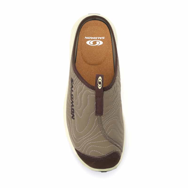 SALOMON SALOMON＜サロモン＞ リカバリーシューズ"RX SLIDE 3.0 ATQ QUILT" BROWN
