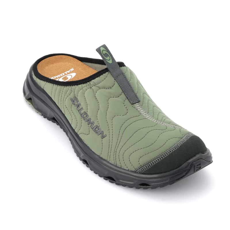 SALOMON SALOMON＜サロモン＞ リカバリーシューズ"RX SLIDE 3.0 ATQ QUILT" KHAKI