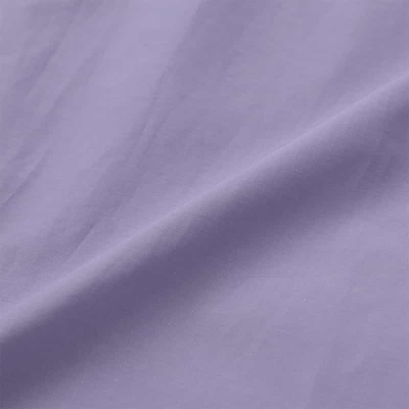 BARNEYS NEW YORK ウォッシャブル セットアップ タック入りワイドパンツ PURPLE