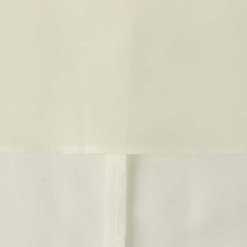 BARNEYS NEW YORK ウォッシャブル シアー素材ボリュームスカート WHITE