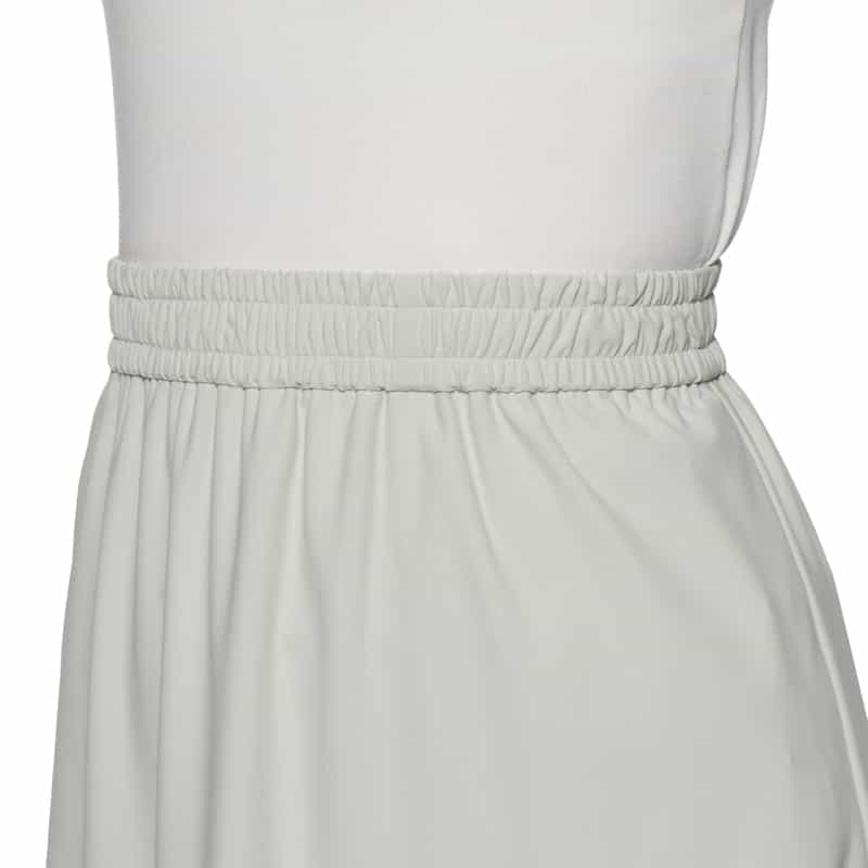 BARNEYS NEW YORK ウォッシャブル コンビネーションシアースカート BEIGE