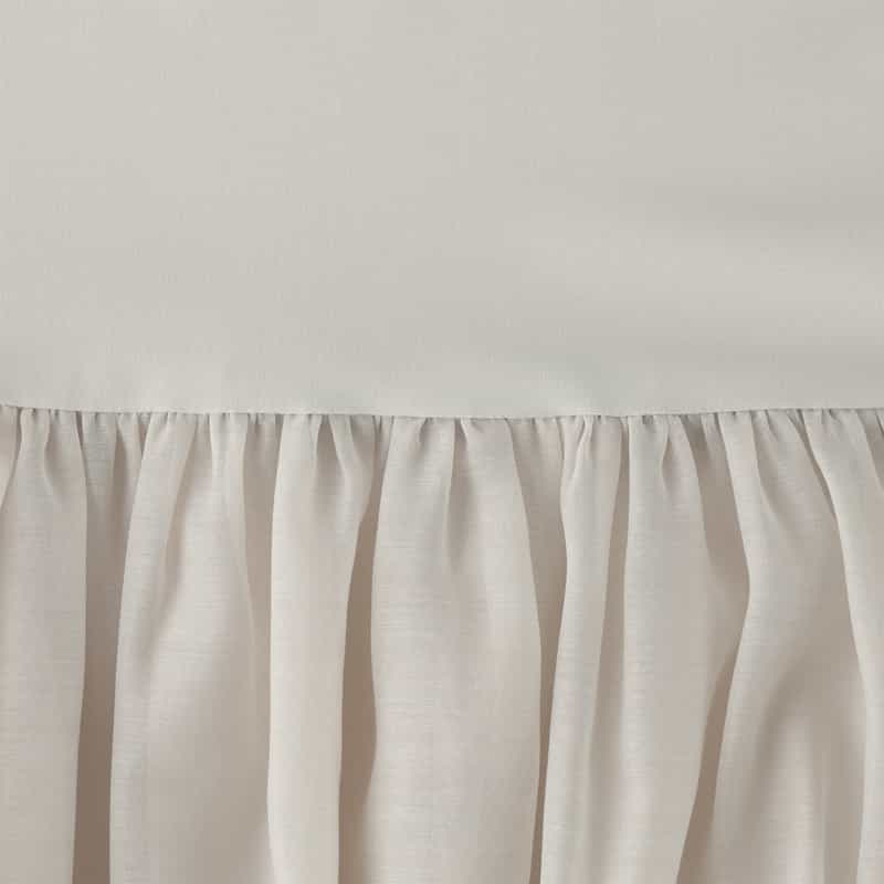 BARNEYS NEW YORK ウォッシャブル コンビネーションシアースカート BEIGE