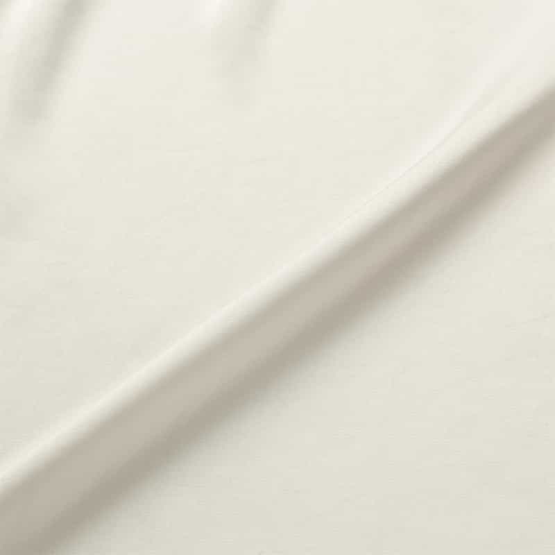 BARNEYS NEW YORK ウォッシャブル ネックバー付ブラウス WHITE