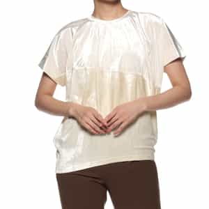 コンビネーション ドレープカットソー