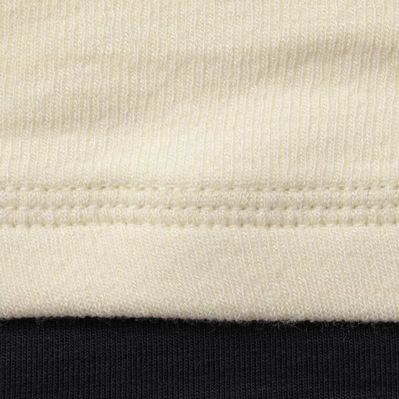 BARNEYS NEW YORK ウォッシャブル レイヤードデザインロングスリーブカットソー OFF WHITE