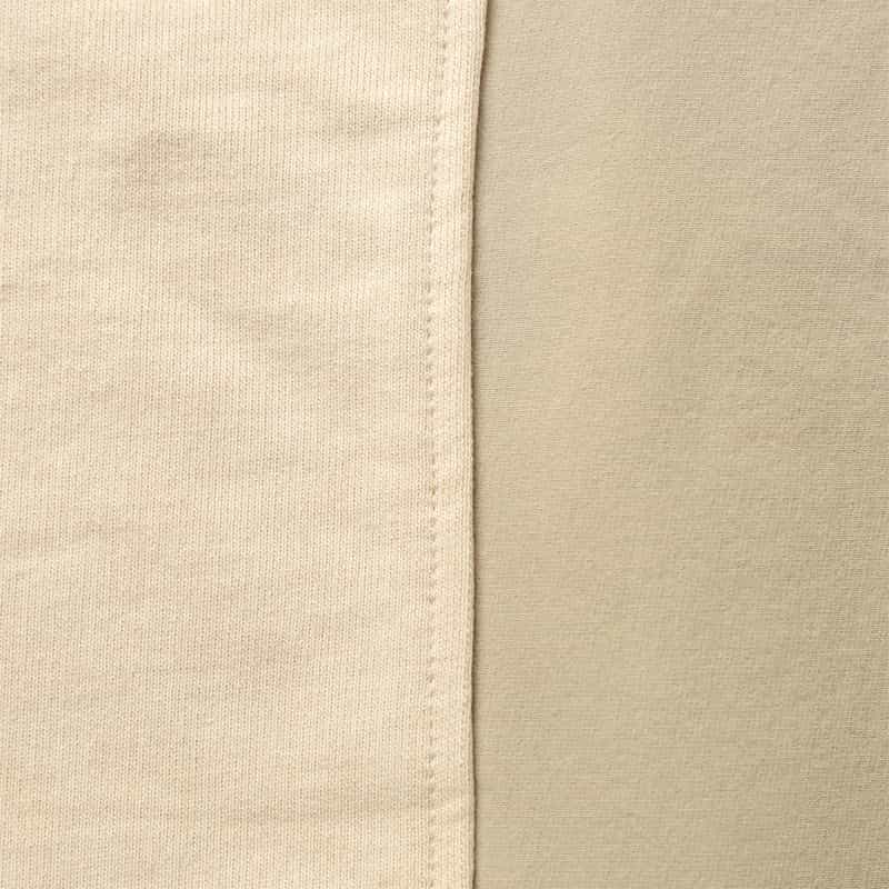 BARNEYS NEW YORK ウォッシャブル コンビネーションスウェットプルオーバー BEIGE