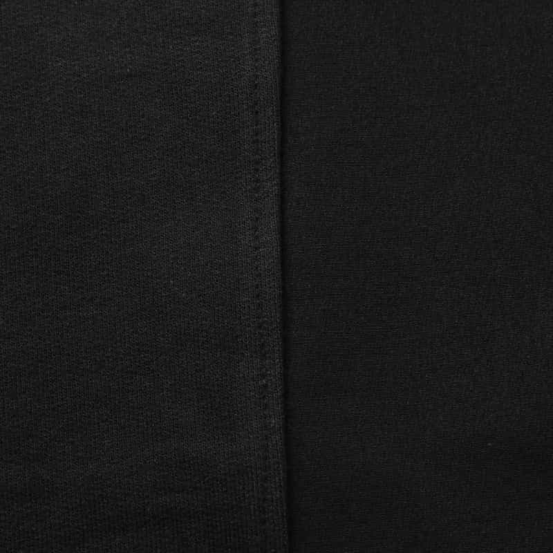 BARNEYS NEW YORK ウォッシャブル コンビネーションスウェットプルオーバー BLACK