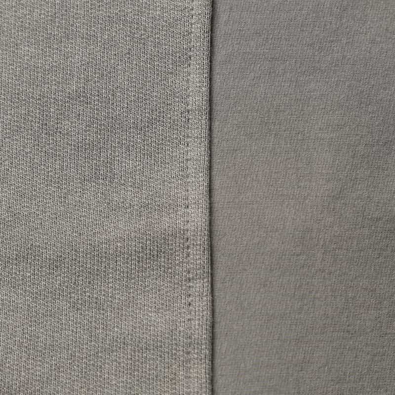 BARNEYS NEW YORK ウォッシャブル コンビネーションスウェットプルオーバー GRAY