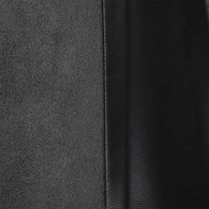 BARNEYS NEW YORK 異素材コンビネーションスカート BLACK