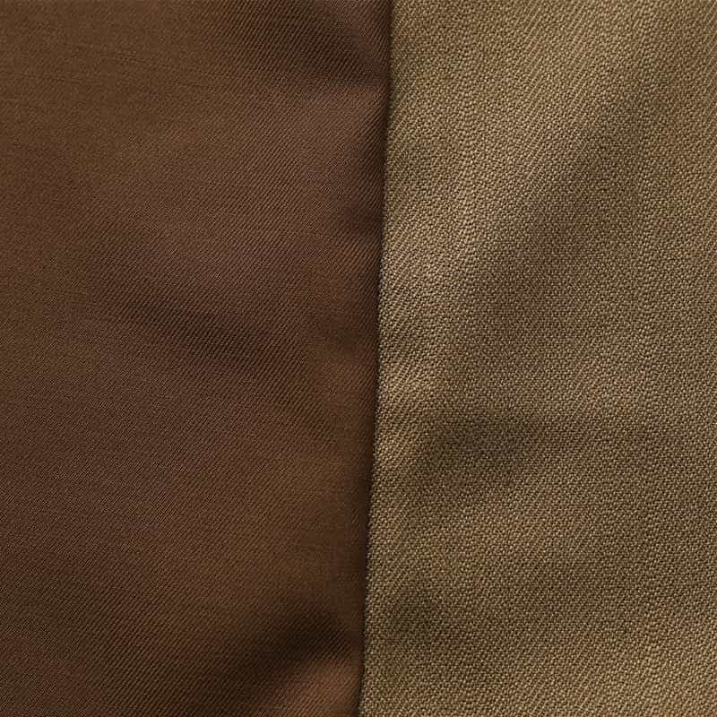 BARNEYS NEW YORK ウォッシャブル コンビネーションテーラードシャツジャケット BROWN