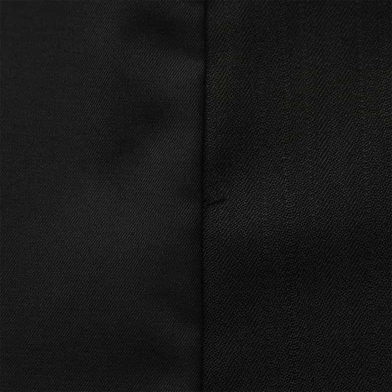 BARNEYS NEW YORK ウォッシャブル コンビネーションテーラードシャツジャケット BLACK