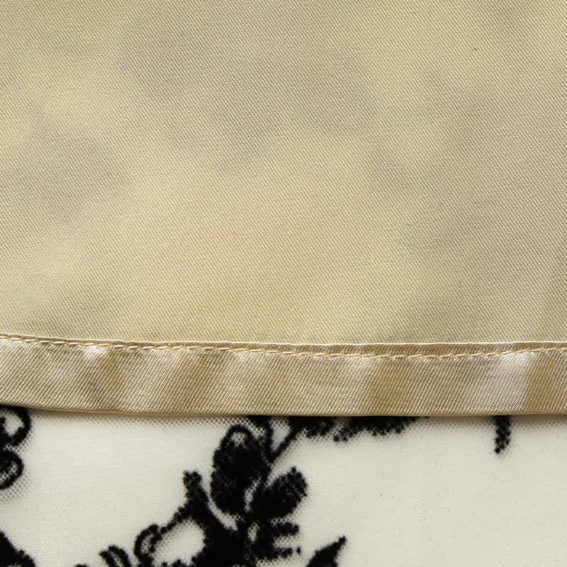 BARNEYS NEW YORK フラワー柄ロングスカート OFF WHITE