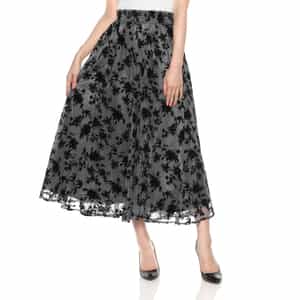 フラワー柄ロングスカート