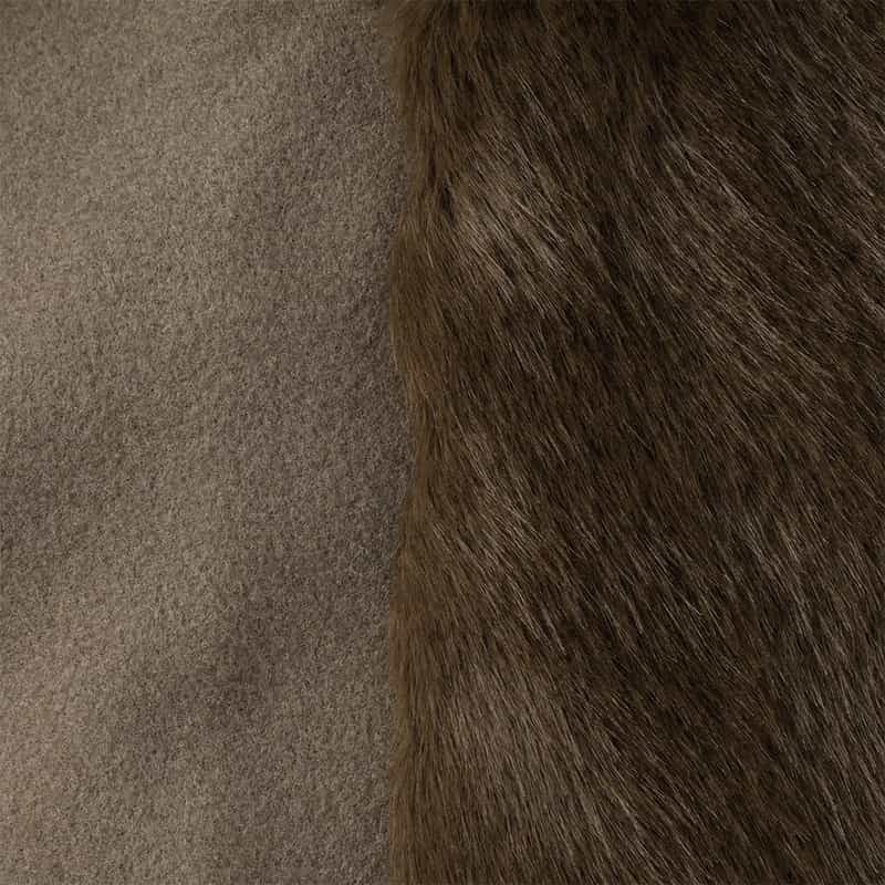 BARNEYS NEW YORK 異素材コンビネーションベスト BROWN