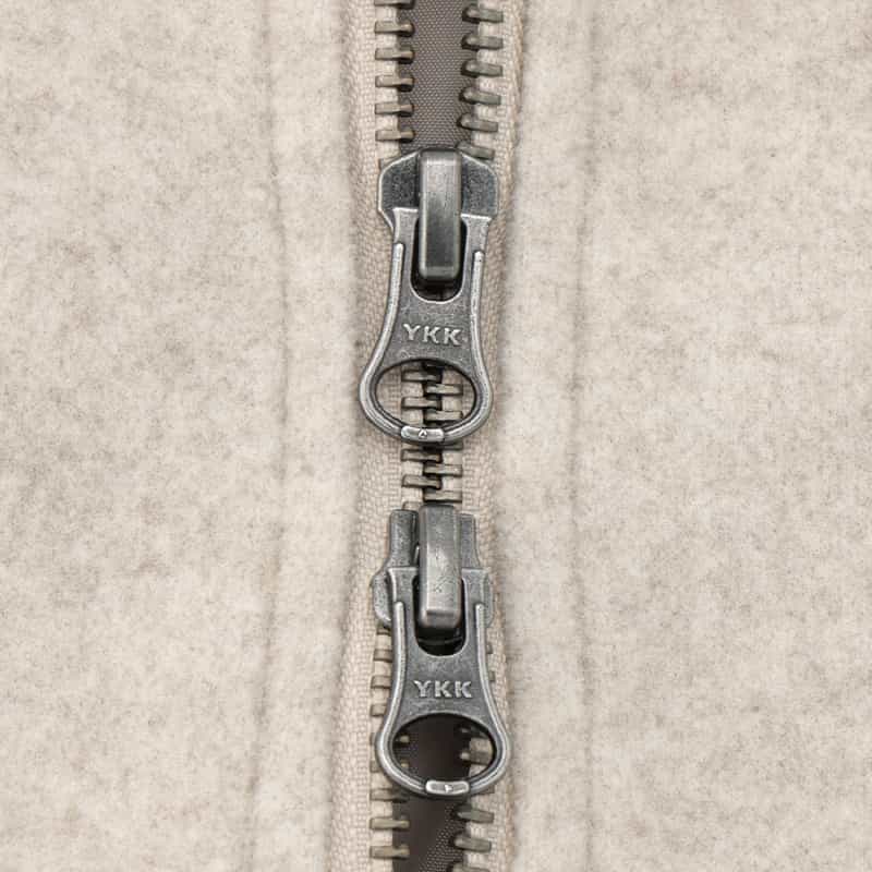 BARNEYS NEW YORK 異素材コンビネーション スタジアムジャンパー BEIGE