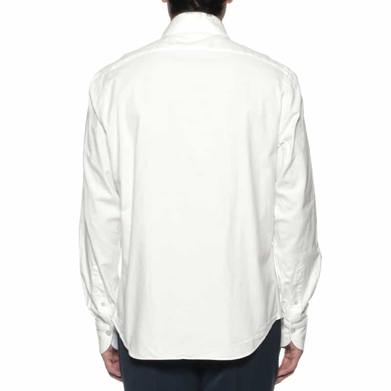 FINAMORE FINAMORE＜フィナモレ＞ コットンシャツ"PANTELLERIA" WHITE