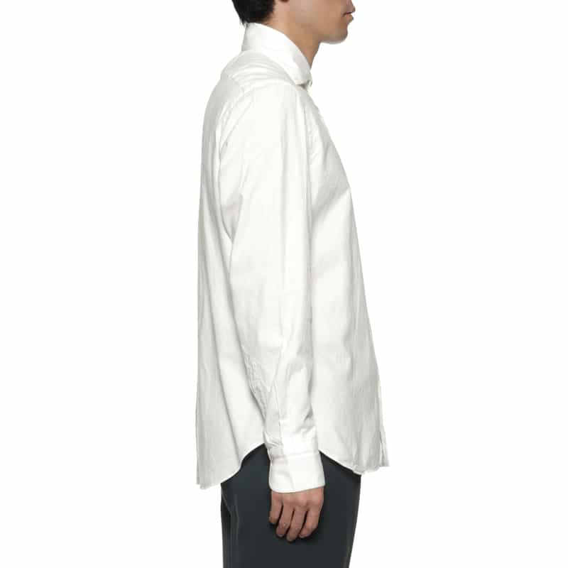FINAMORE FINAMORE＜フィナモレ＞ コットンシャツ"PANTELLERIA" WHITE
