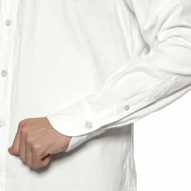 FINAMORE FINAMORE＜フィナモレ＞ コットンシャツ"PANTELLERIA" WHITE