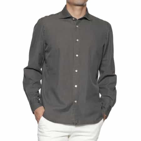 BARBA ドレスシャツ 41 クリーニング済 イージーケア半袖ドレスシャツ（2197253）｜BARNEYS NEW YORK
